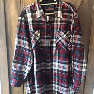 Men’s Backpacker flannel shirt size xxl